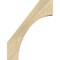Ekena Millwork 6"W x 20"D x 26"H Westlake Rough Sawn Knee Brace, Douglas Fir BRC06X20X26WTL00RDF - alternate 2